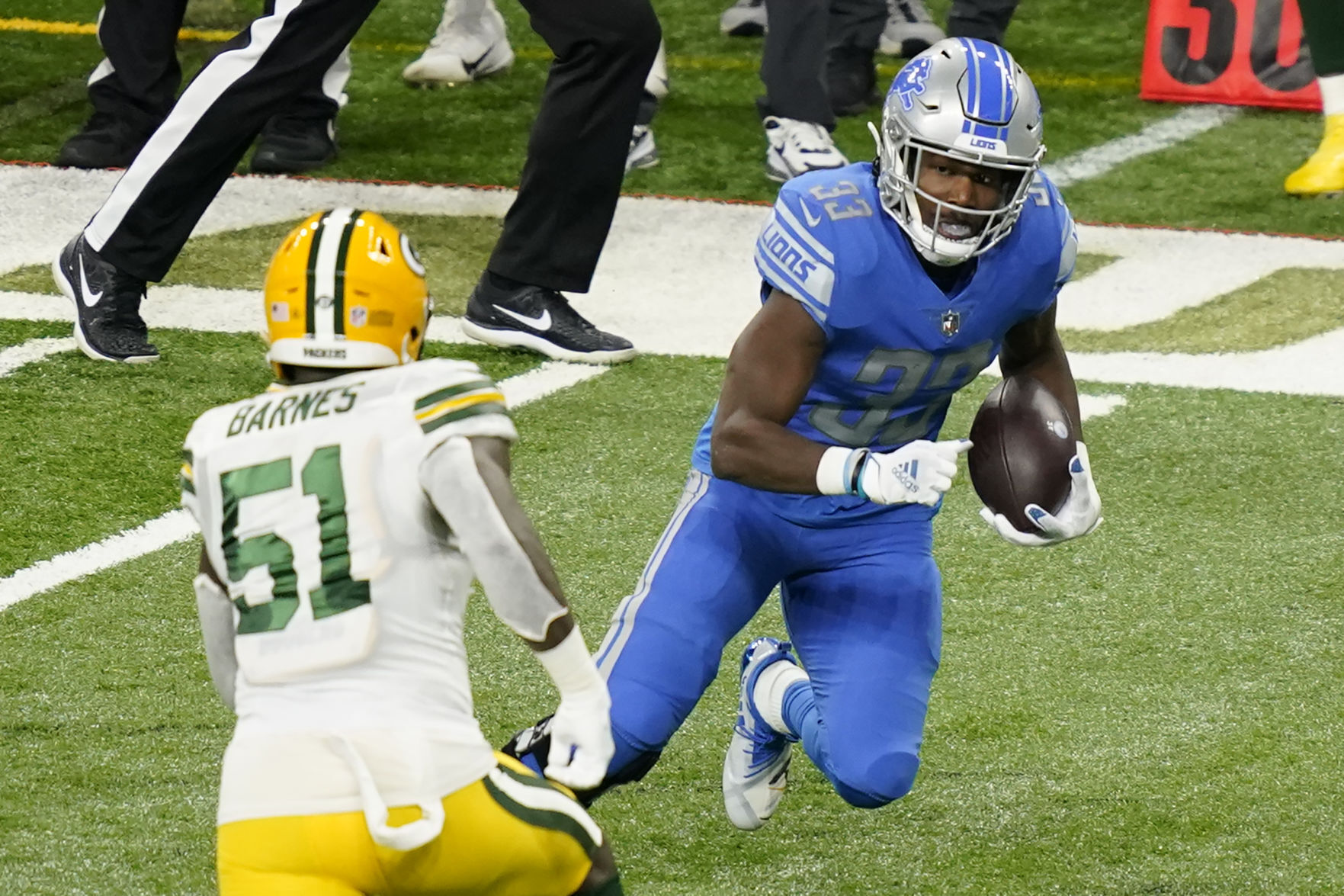 Packers 31, Lions 24